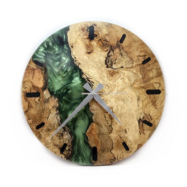 Epoxy resin clock- home decor