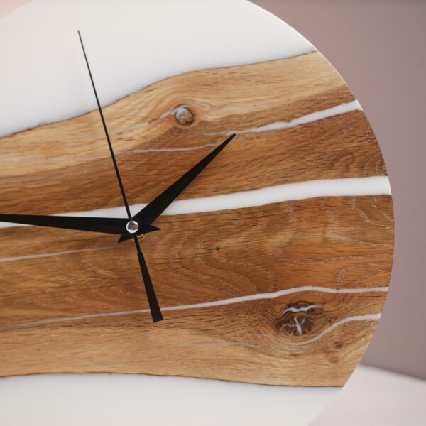 Epoxy resin clock- home decor