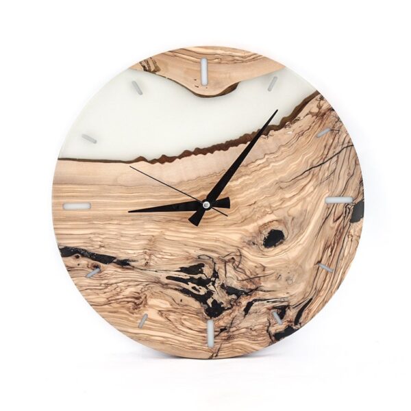 Epoxy resin clock- home decor