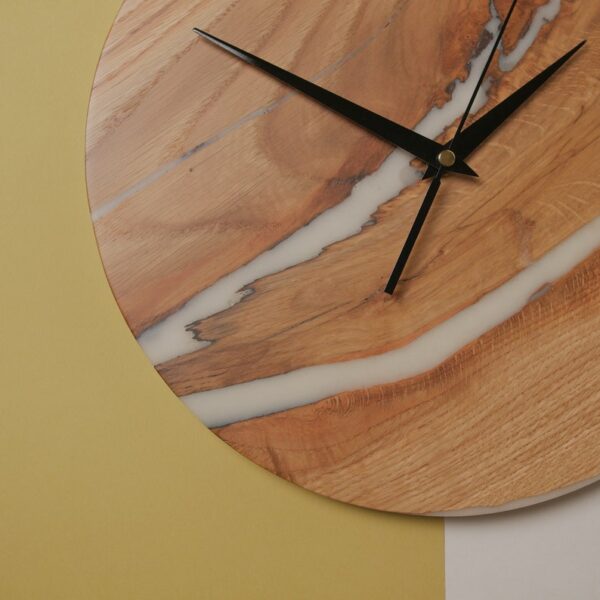 Epoxy resin clock- home decor