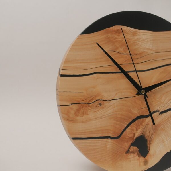 Epoxy resin clock- home decor