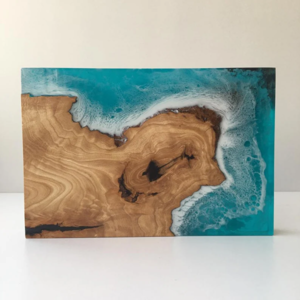 Epoxy resin wall art and home decor