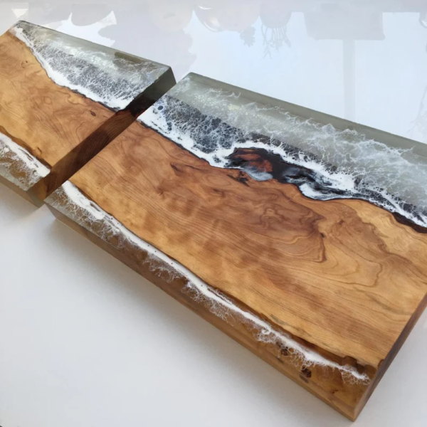 Epoxy resin wall art and home decor