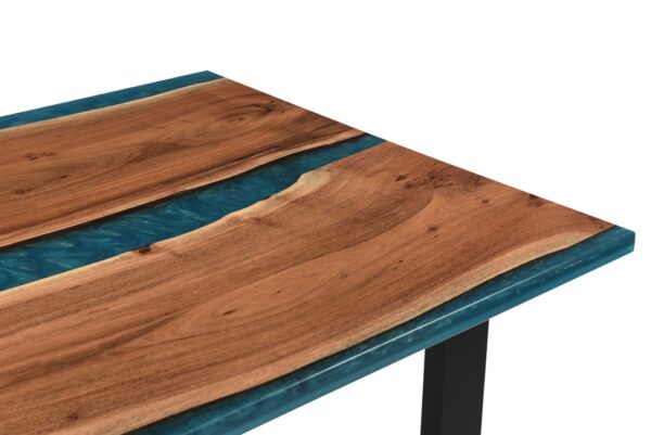 Epoxy resin side table - epoxy resin coffee table-epoxy resin bed side