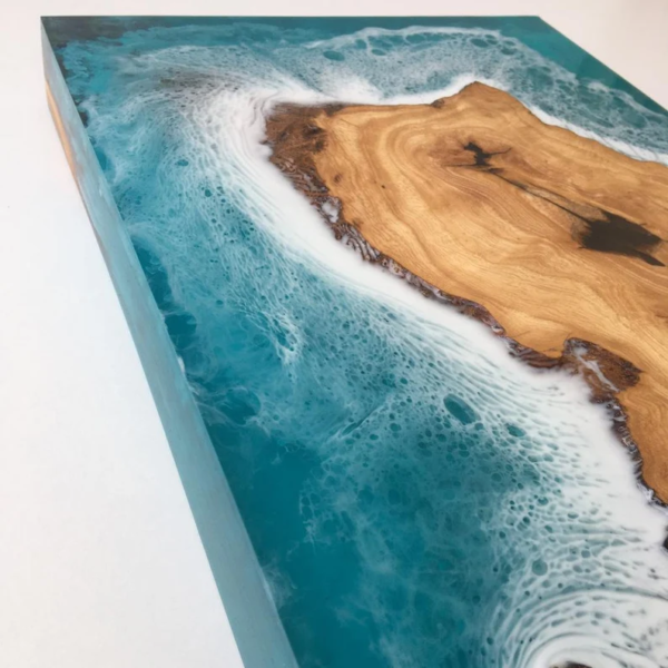 Epoxy resin wall art and home decor