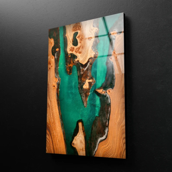 Epoxy resin wall art and home decor