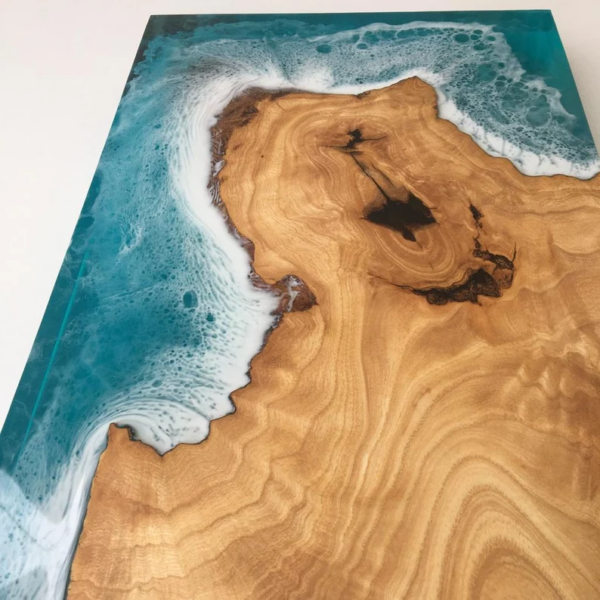 Epoxy resin wall art and home decor