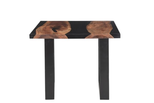 Epoxy resin side table - epoxy resin coffee table-epoxy resin bed side