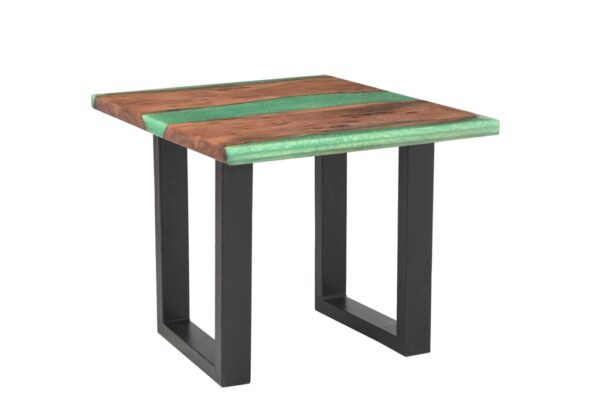 Epoxy resin side table - epoxy resin coffee table-epoxy resin bed side