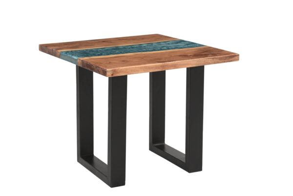 Epoxy resin side table - epoxy resin coffee table-epoxy resin bed side