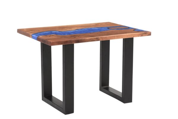 Epoxy resin side table - epoxy resin coffee table-epoxy resin bed side