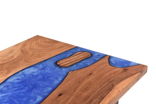 Epoxy resin side table - epoxy resin coffee table-epoxy resin bed side