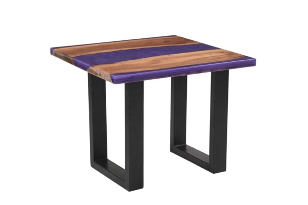 Epoxy resin side table - epoxy resin coffee table-epoxy resin bed side